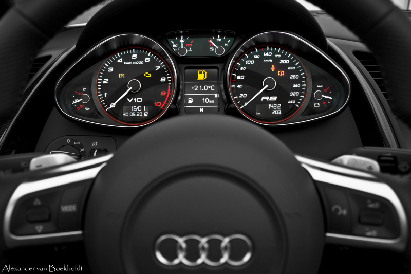 Illustration for article titled Audi R8 V10 Spyder: Pure Car Porn